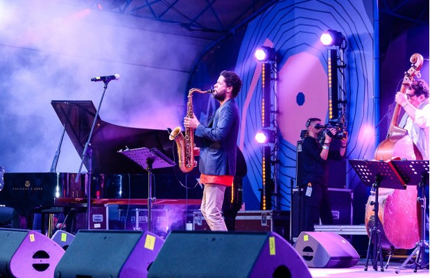 Global Jazz Quartet. Летний Фестиваль Под Открытым Небом Джаз Global Jazz Quartet. Летний Фестиваль Под Открытым Небом Джаз