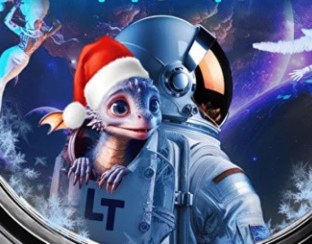 Новый Год Будущего. Лунозавр в Космосе