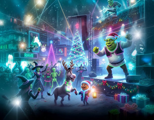 Shrek Rave New Year