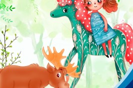 Зелёная Лошадь или Вежливый Лось Кукольный - Сказки с Люсей Вороной