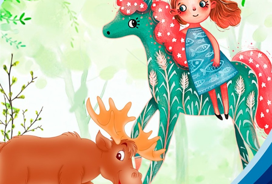 Зелёная Лошадь или Вежливый Лось Кукольный - Сказки с Люсей Вороной