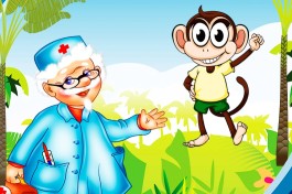 как Обезьянка Доктором Стала Кукольный - Сказки с Люсей Вороной