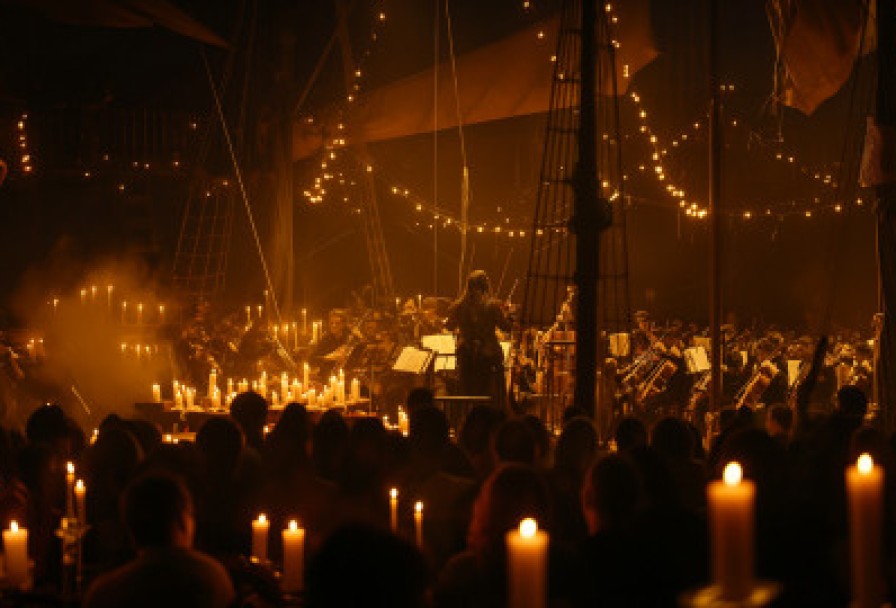 Оркестр Cagmo. Саундтреки Эйнауди при Свечах