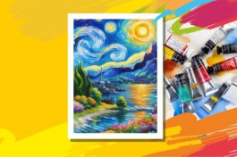 в стиле Ван Гога
