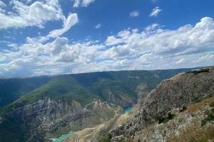 Сулакский каньон с прогулкой на катере и Бархан Сарыкум
