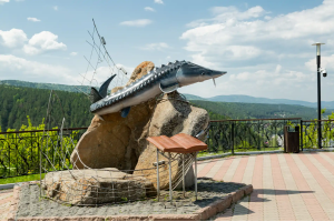 В гости к В. П. Астафьеву (село Овсянка) + смотровая площадка Царь-рыба