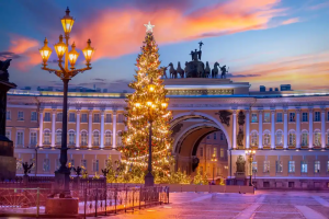 Праздничный Петербург — новогодние гуляния