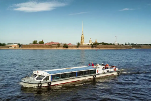 Большая обзорная + Петропавловская крепость + Теплоходная прогулка