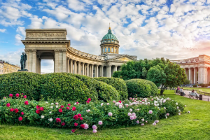 Пешеходная прогулка по центру Петербурга