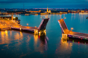 Круиз Музыка разводных мостов на теплоходе