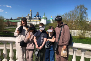 VR-экскурсия в прошлое Сергиева Посада