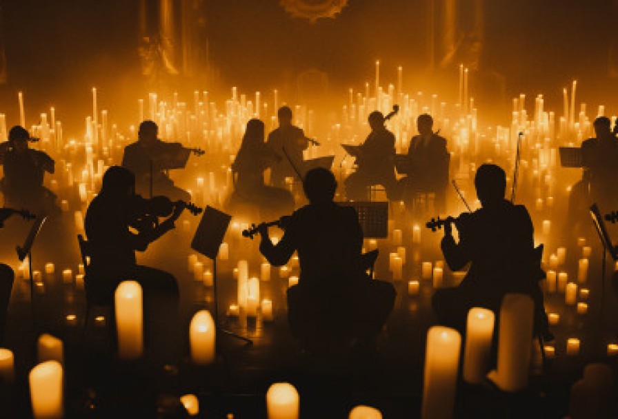 Сны Людовико Эйнауди при Свечах - Солисты Оркестра Cagmo