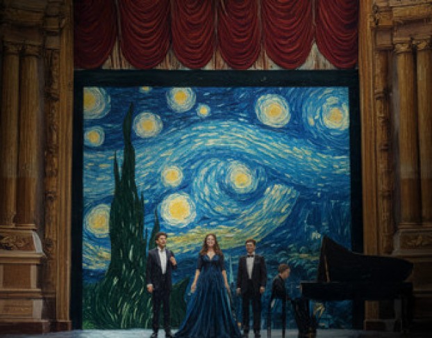 Ожившие Полотна Опера в Красках