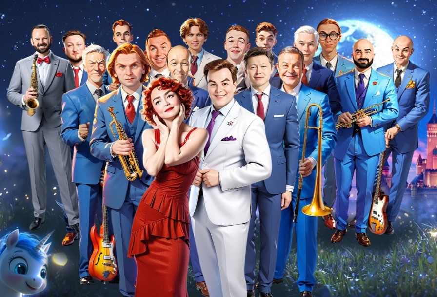 Волшебный Мир Disney Музыка из Мультфильмов, Эстрадный Оркестр, Поет Анна Бутурлина