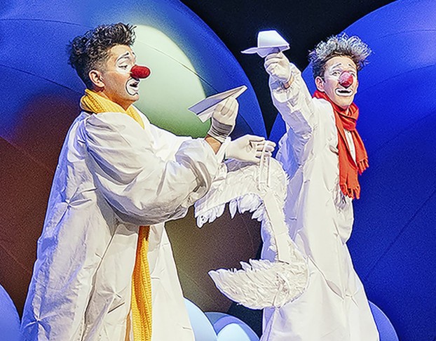 Облачные Клоуны Новогоднее Шоу