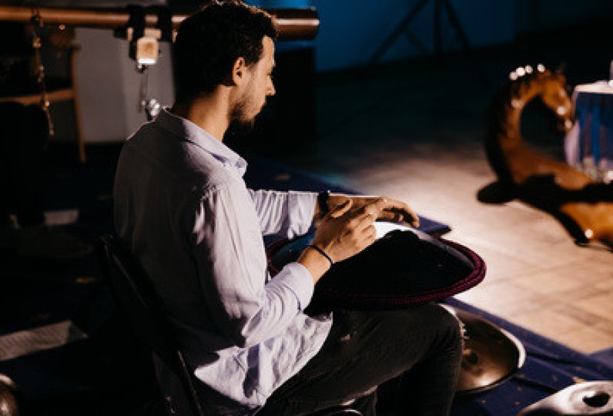 Этно-Медитация Ханг-Драм, Диджериду, Флейта, Гитара