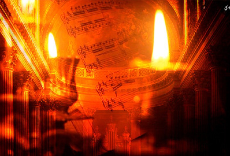 Вдохновение Барокко Орган и Голос при Свечах