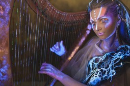 Арфа в Темноте