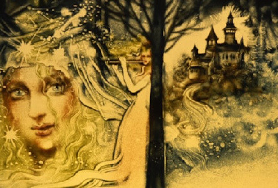 Рыцари с Оркестром, Хором и Песочной Анимацией