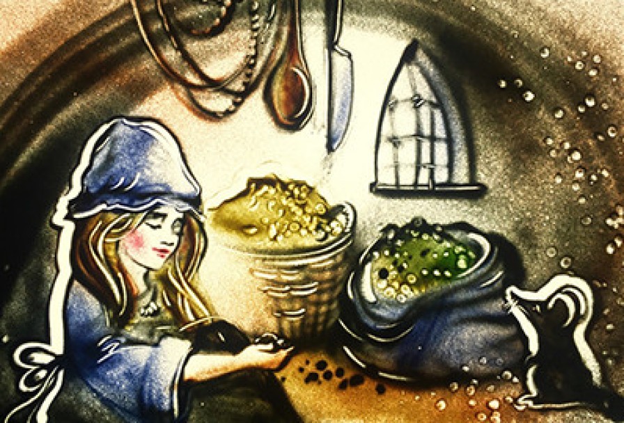 Золушка с Песочной Анимацией. Квартет Мелодион