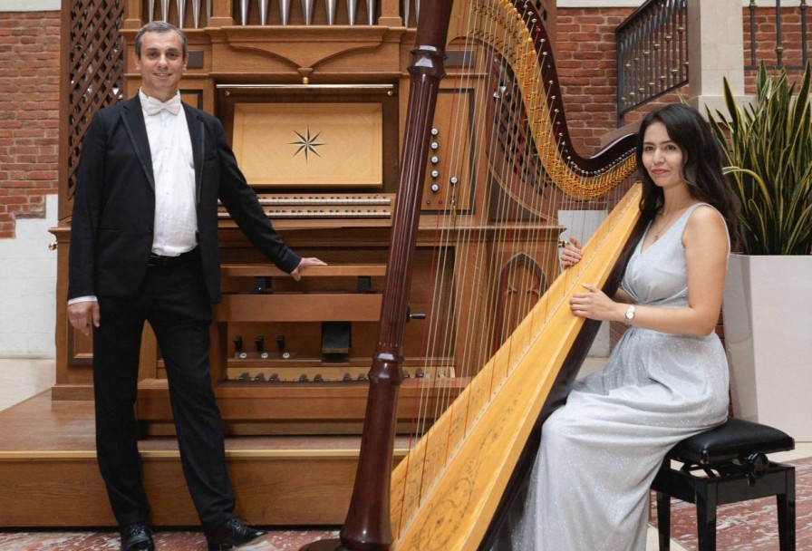 Органный Неоклассика на Органе и Арфе. Эйнауди, Тьерсен, Циммер