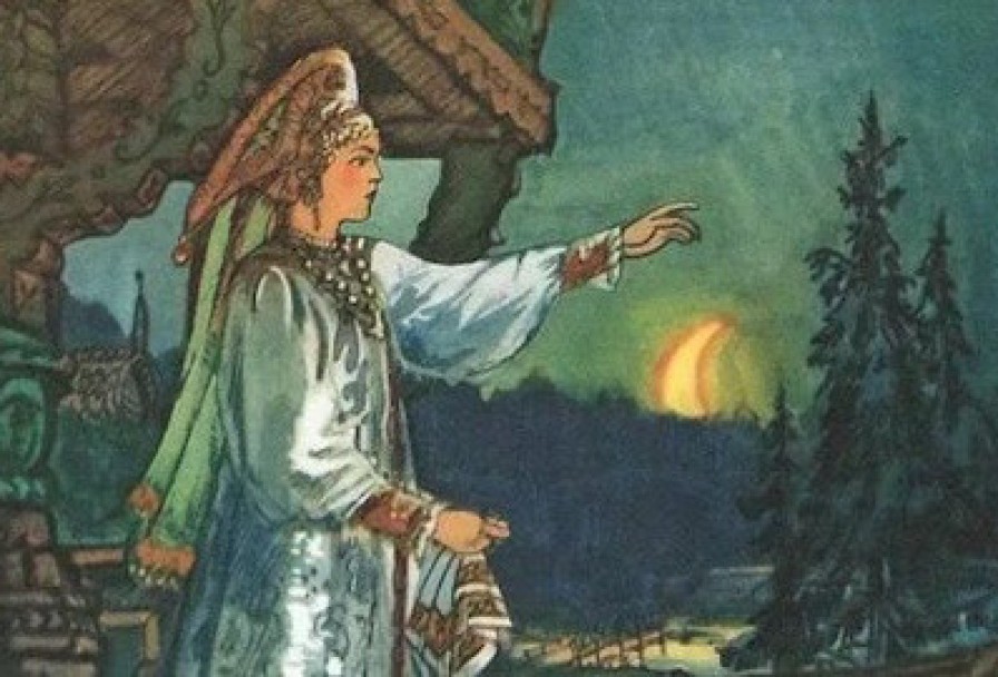 Свет-Луна и Иван-Богатырь