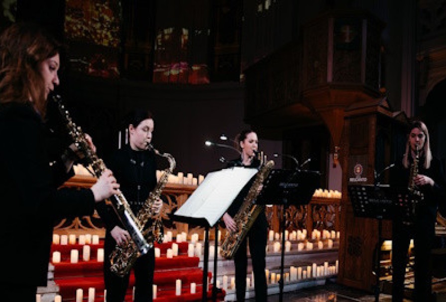 Анимация при Свечах. Чайковский. Моцарт. Бах. Токката