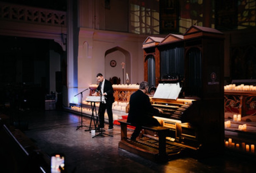 Романтический Вечер при Свечах. Стеклянная Арфа, Орган, Голос