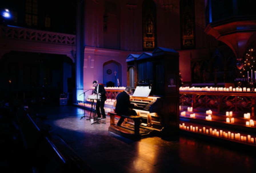 Романтический Вечер при Свечах. Стеклянная Арфа, Орган, Голос