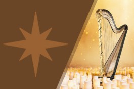 Рождество при Свечах Орган и Арфа