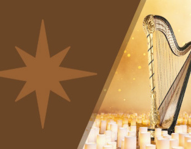 Рождество при Свечах Орган и Арфа