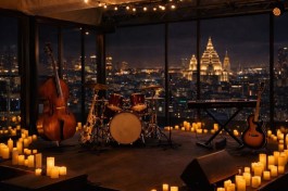 Moon Jazz Романтический при Свечах