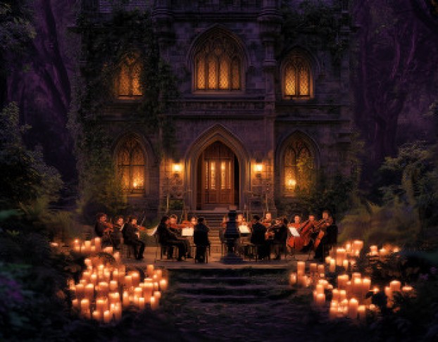 Уэнздей и Гарри Поттер. Готические Сказки Роулинг и Бёртон. Оркестр Cagmo