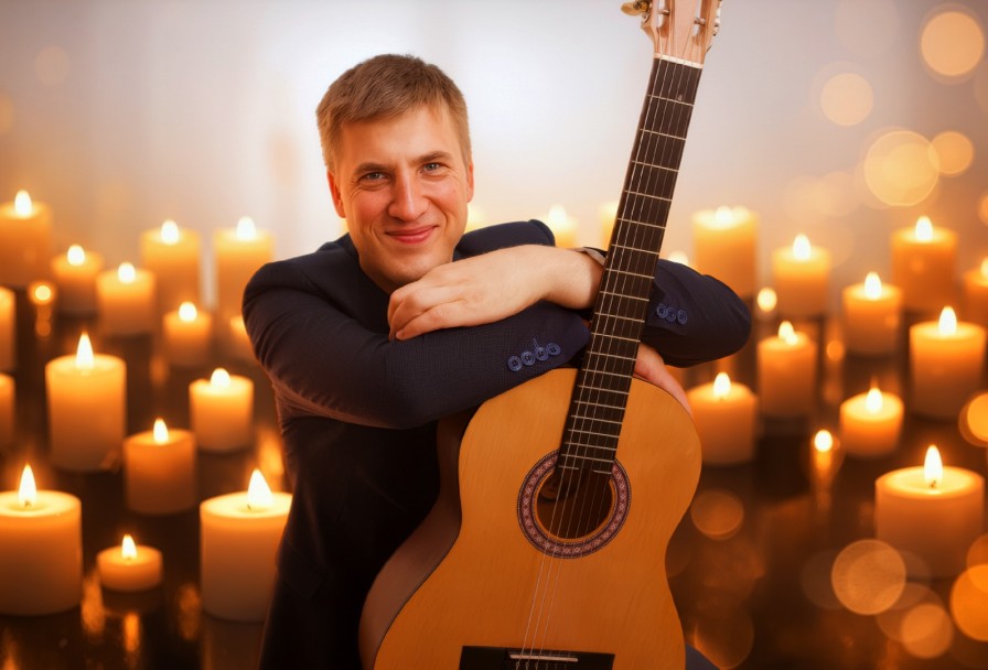 Песни о Любви при Свечах - Вокал, Гитара и Фортепьяно