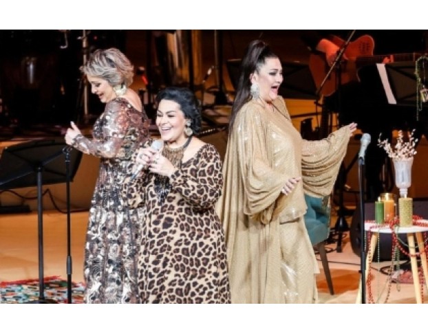 Три Курочки. Мариам Мерабова, Этери Бериашвили, Катерина Балыкбаева