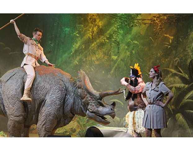 Остров Динозавров Новогоднее Приключение