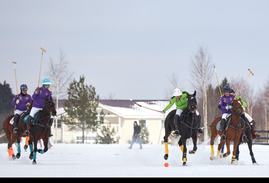 Кубок Москвы по Конному Поло на Снегу