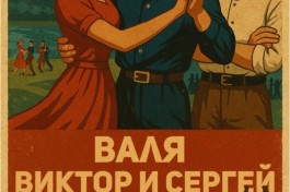 Валя, Виктор и Сергей