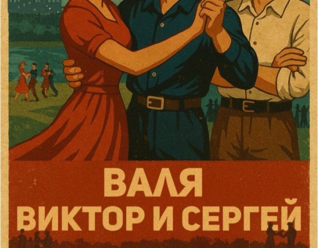 Валя, Виктор и Сергей