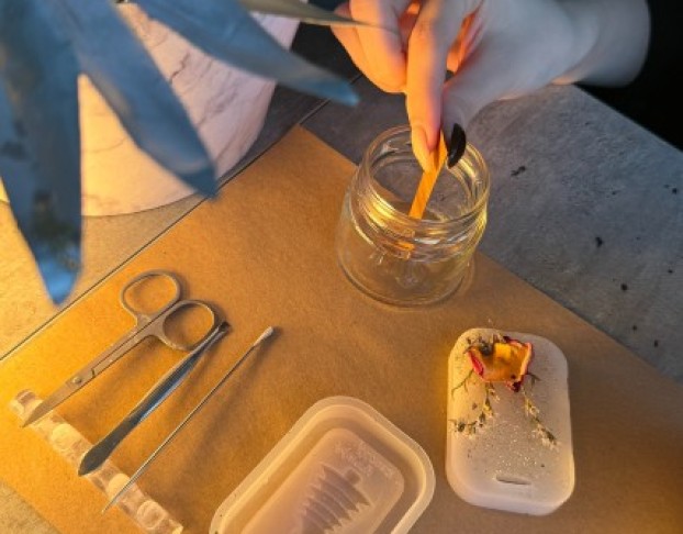 Новогодний Творческий Мастер-Класс по Изготовлению Свечи в Банке и Аромасаше