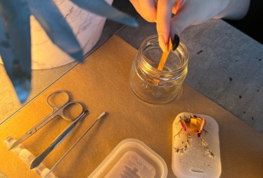 Новогодний Творческий Мастер-Класс по Изготовлению Свечи в Банке и Аромасаше