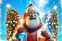 Подарок – Новогодняя Елка Fire & Snow