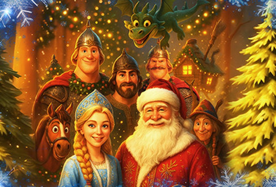 Три Богатыря и Поиски Деда Мороза