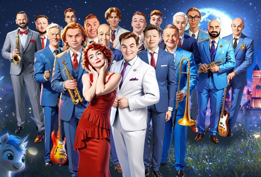 Волшебный Мир Disney Музыка из Мультфильмов, Эстрадный Оркестр, Поет Анна Бутурлина