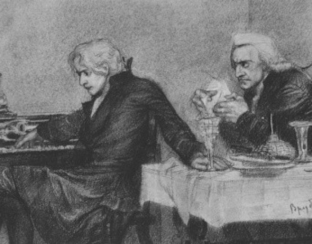 Моцарт и Сальери