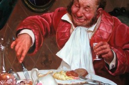 Гоголь-Моголь Театр-Трактир с Литературным Меню в Доме Шрёдера