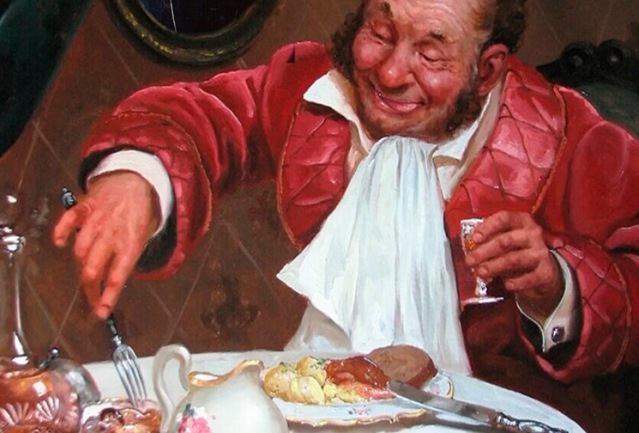 Гоголь-Моголь Театр-Трактир с Литературным Меню в Доме Шрёдера