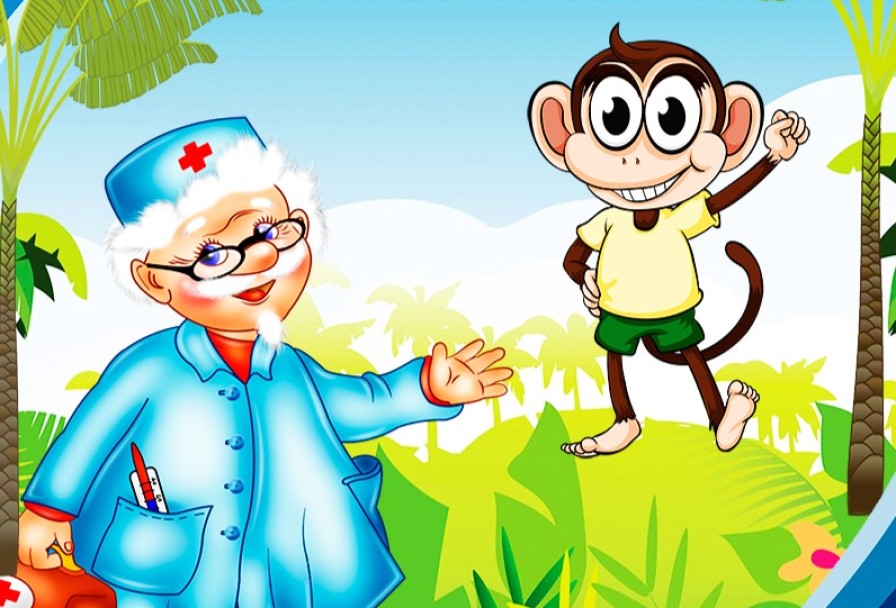 Как Обезьянка Доктором Стала