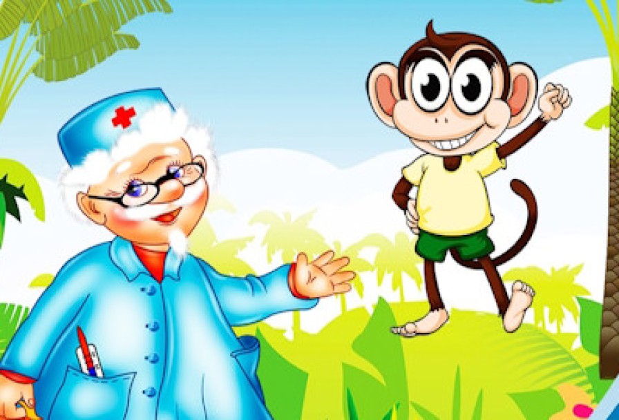 как Обезьянка Доктором Стала – Сказки с Люсей Вороной