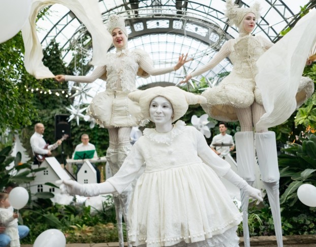 Белый Праздник в Оранжерее. Новогодняя Музыкальная Программа для Детей